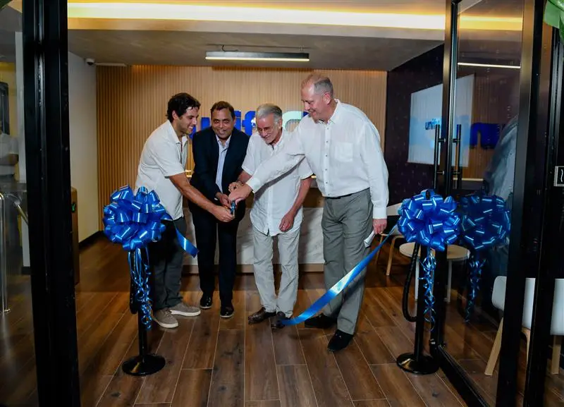 Celebrating the Grand Opening of Barranquilla, Colombia.