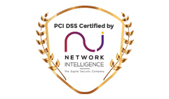 PCI DSS Certification - Meeting rigorous standards for secure payment processing.